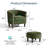 Torrence 27.4'' Upholstered Barrel Chair with Ottoman-921260265-921260266