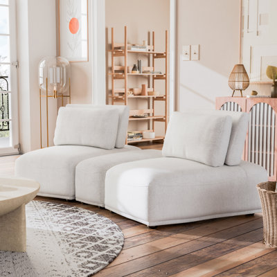 Canapé modulaire 3 pièces Aukeem