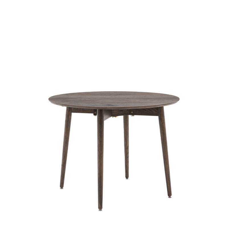Hatfield Folding Dining Table , Smoked