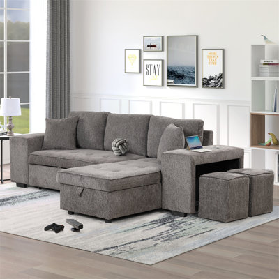 Canapé modulaire rembourré 3 pièces Dionis