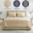 3-Piece King Quilt Bedding Set - Bedspread and 2 King Pillow Shams with Embossed Diamond Pattern - Lightweight Bed Set for All Seasons - Soft Microfiber Coverlet by Lavish Home (Natural)-118567804-125359427