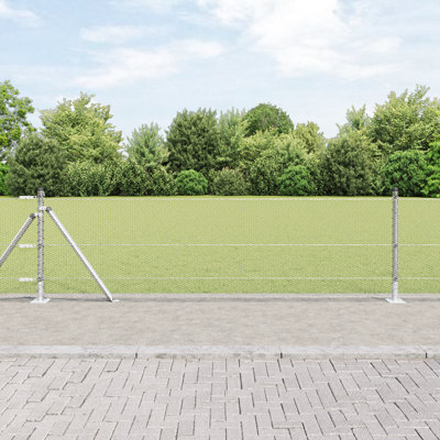 Hexagon Fence Galvanised Steel