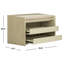 Banc de rangement en faux cuir Aryaan-1279817043