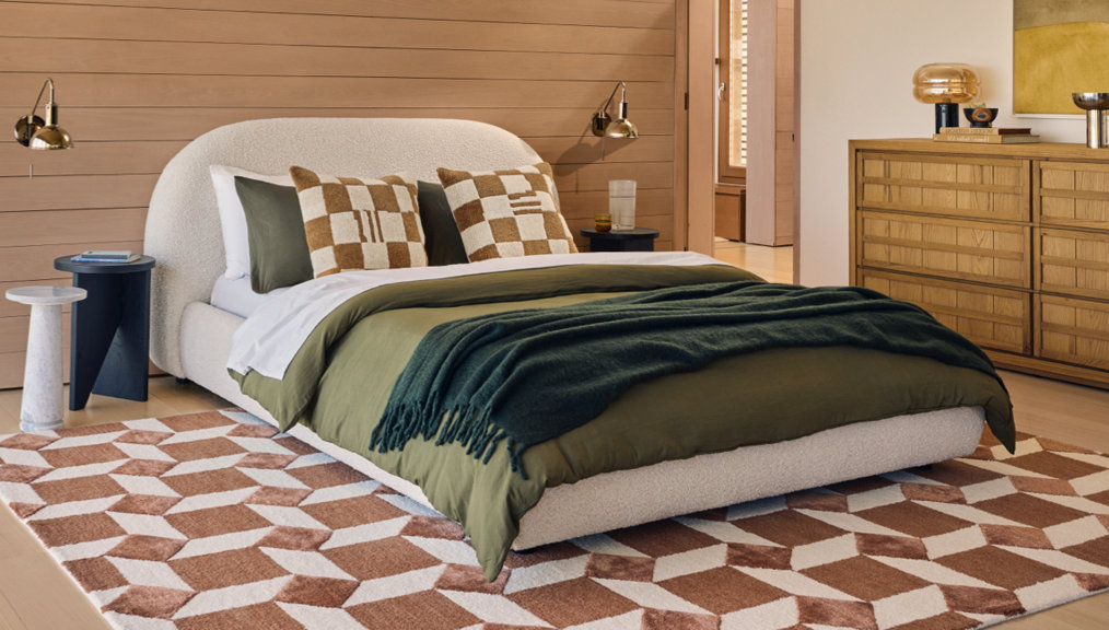 AllModern Green bed for selection image