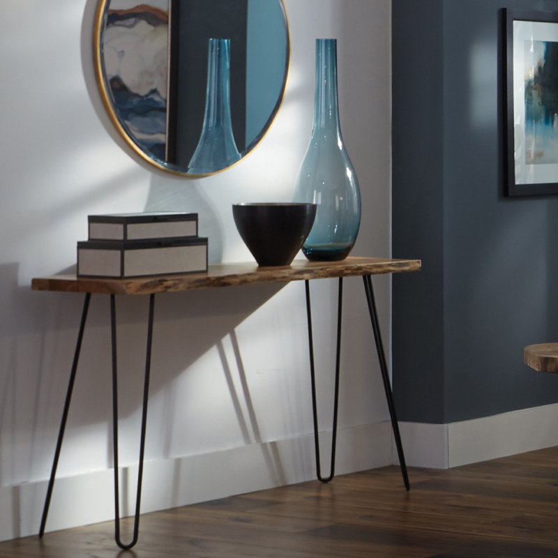 Angelique 122cm Solid Wood Top Console Table
