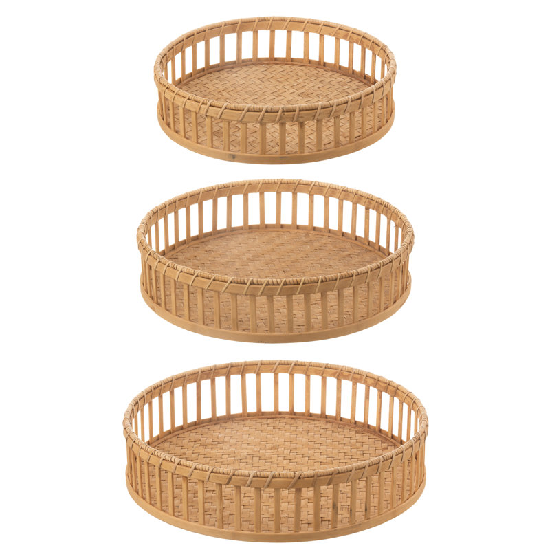 Halwarth Bamboo Tray - Set of 3