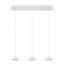 Hounslow 3 - Light LED Kitchen Island Pendant-1644632505