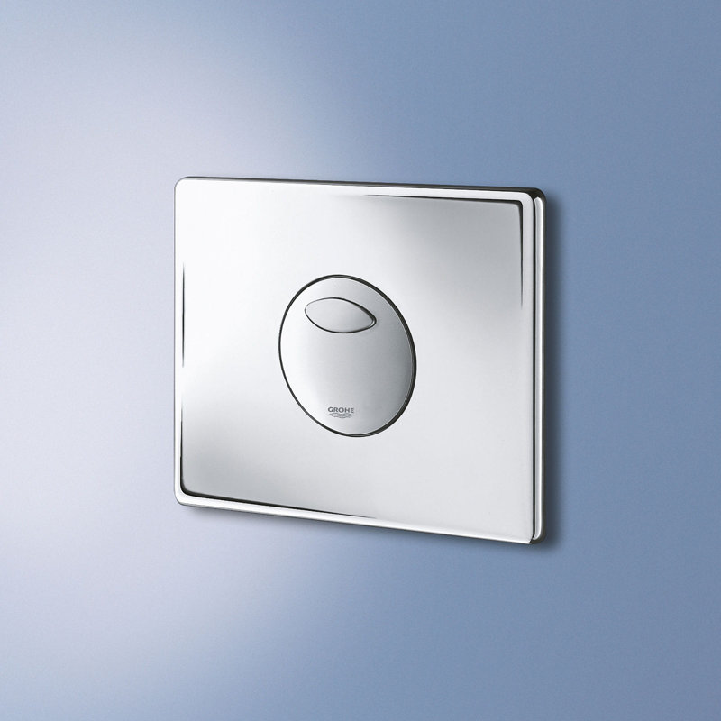 Skate Surf Wall Plate for AV1, StarLight Chrome