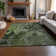 Premium Machine Washable Cerrito AMF555 Green Rug