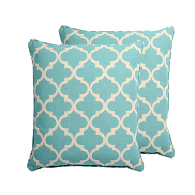 Los Angeles Geometric Linen Pillow Cover