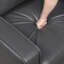 Causeuse de canapé en similicuir brun Modern-772547823