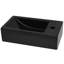 Belfry Bathroom Robbyn 255mm W White Ceramic Rectangular Sink with Overflow-89825985