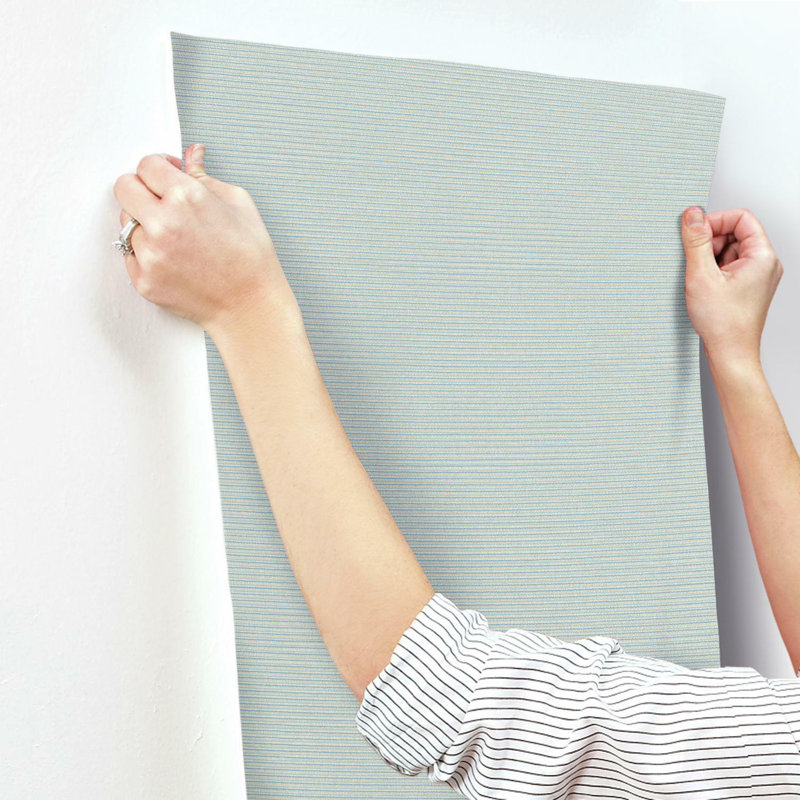 Papier peint Boucle, Bleu