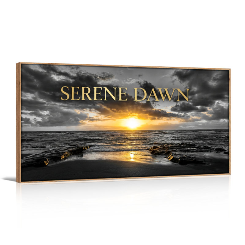 Serene Dawn, 48 x 24 pouces