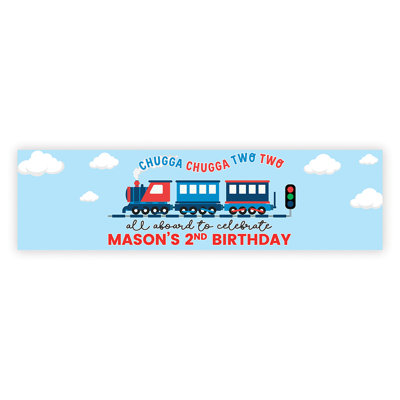 Bannière d'anniversaire en papier