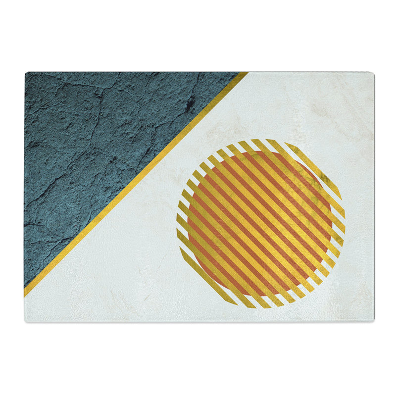 Composition 4 Chopping Board, 0.4cm H x 20cm W x 28.5cm L