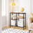 Dadash 29.5" Small Console Table with Metal Mesh Shelf-1533936136