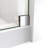 44.38" W x 34.5" D x 76" H Frameless  Rectangle Sliding Shower Enclosure-85569389