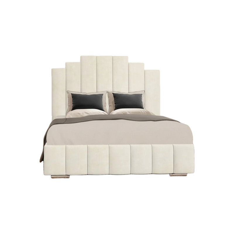 Chazlynn Upholstered Bed, King (5'), Cream