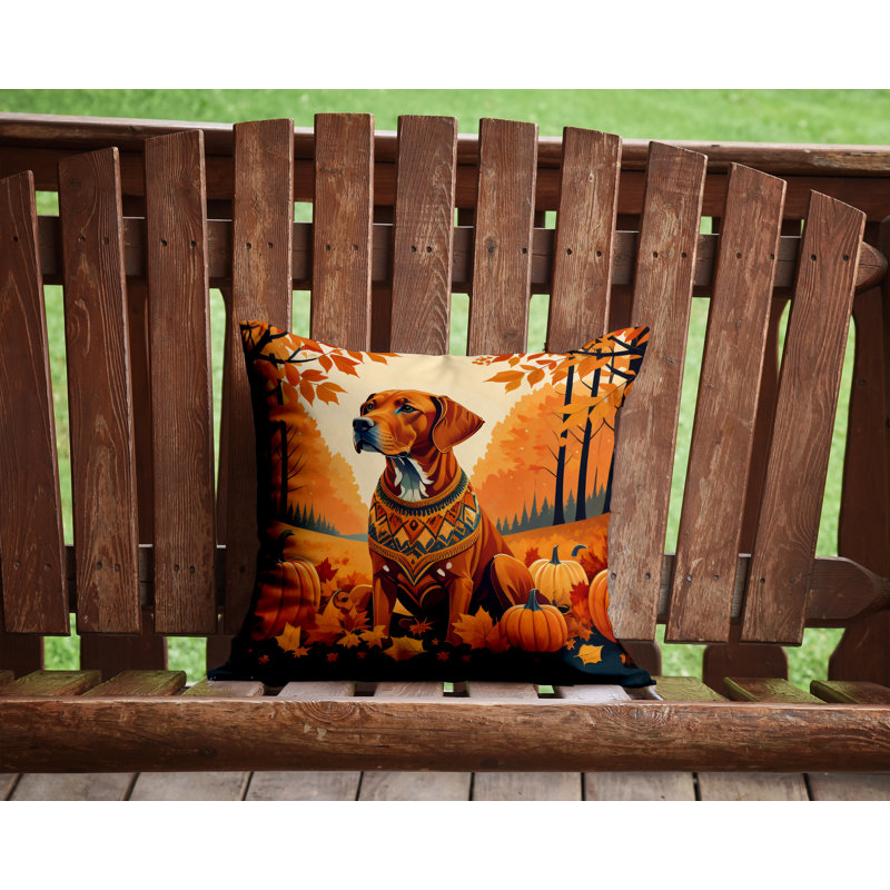  Coussin décoratif intérieur / extérieur en polyester Autre / Sans motif, 14 po x 14 po