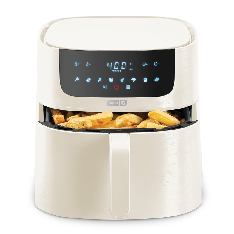 Tasti-Crisp Max Pro 8QT Air Fryer, Cream