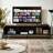Media Console (Black+Brown)