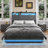 Lift Up Storage Bed Frame With Charging Station-563248622-563248621