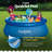 Funsicle 8' x 30" QuickSet Inflatable Ring Top Outdoor Above Ground Pool w/Pump-129474336-129474334