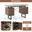 Amaleigh Metal Base Computer Desk-1110007772