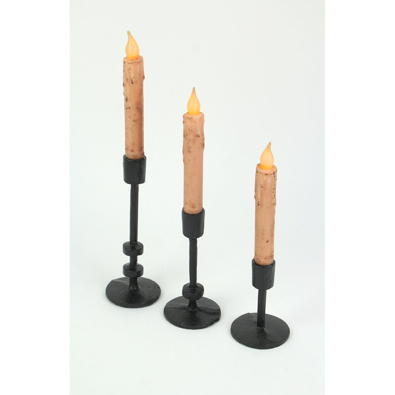 Iron Tabletop Candlestick
