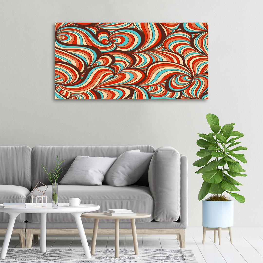 A Swirling Pattern - Ungerahmte Kunstdrucke auf Leinwand