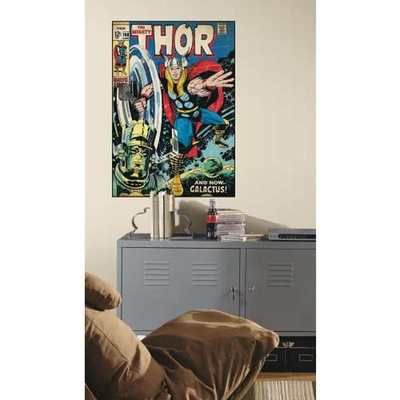 Thor Comic Book Wall Sticker