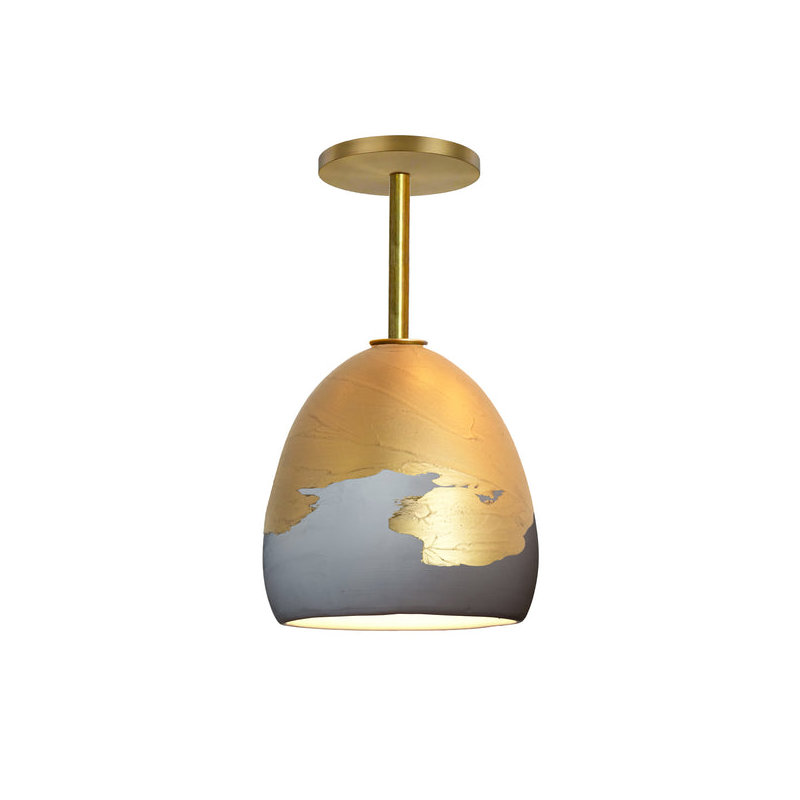 Architect 1 - Light Pendant, Gray & Brass Ombre, Not UL Listed for Dry Locations, No Bulb Included