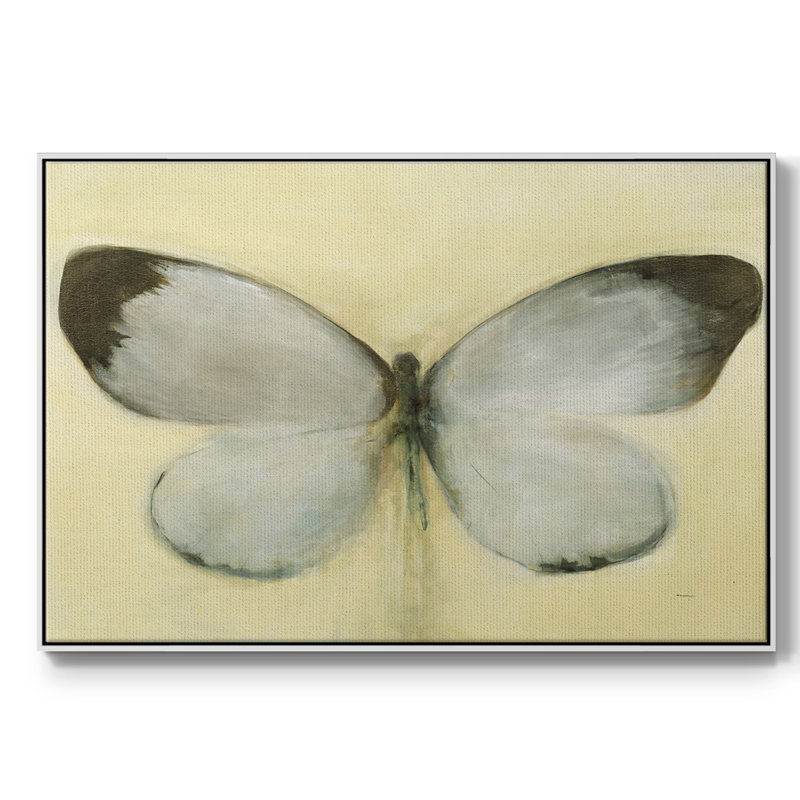 Chrysalide, reproduction sur toile encadrée, Blanc, H 25 po x l 37 po x P 2 po