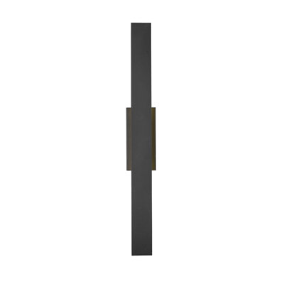 Applique murale d'extérieur 2 lumières Chardip en noir sable