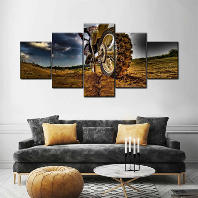 " Dirt Bike " by Michael A 5 - Pieces