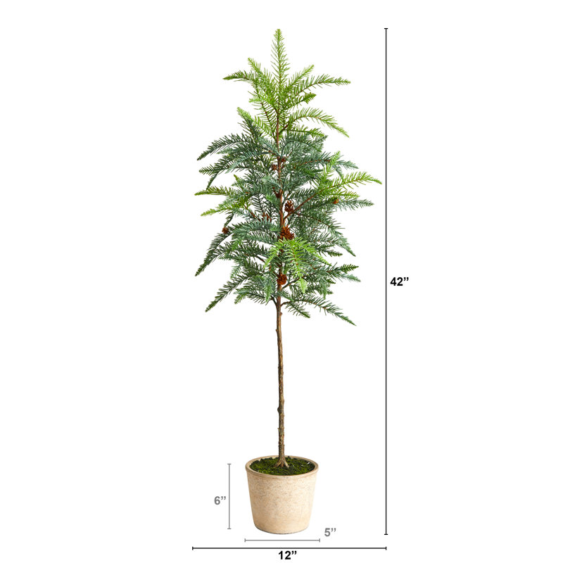 Arbre de Noël artificiel pin vert le plus réaliste 3 pi