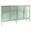 Buffet Imerio 59,17, table de buffet, armoire de salle à manger, crédence de bureau avec verre translucide-1897325290