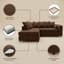 4 Seater Sofa & Chaise-1250832138-1250832139