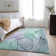 Premium Machine Washable Cerrito AMF502 Blue Rug