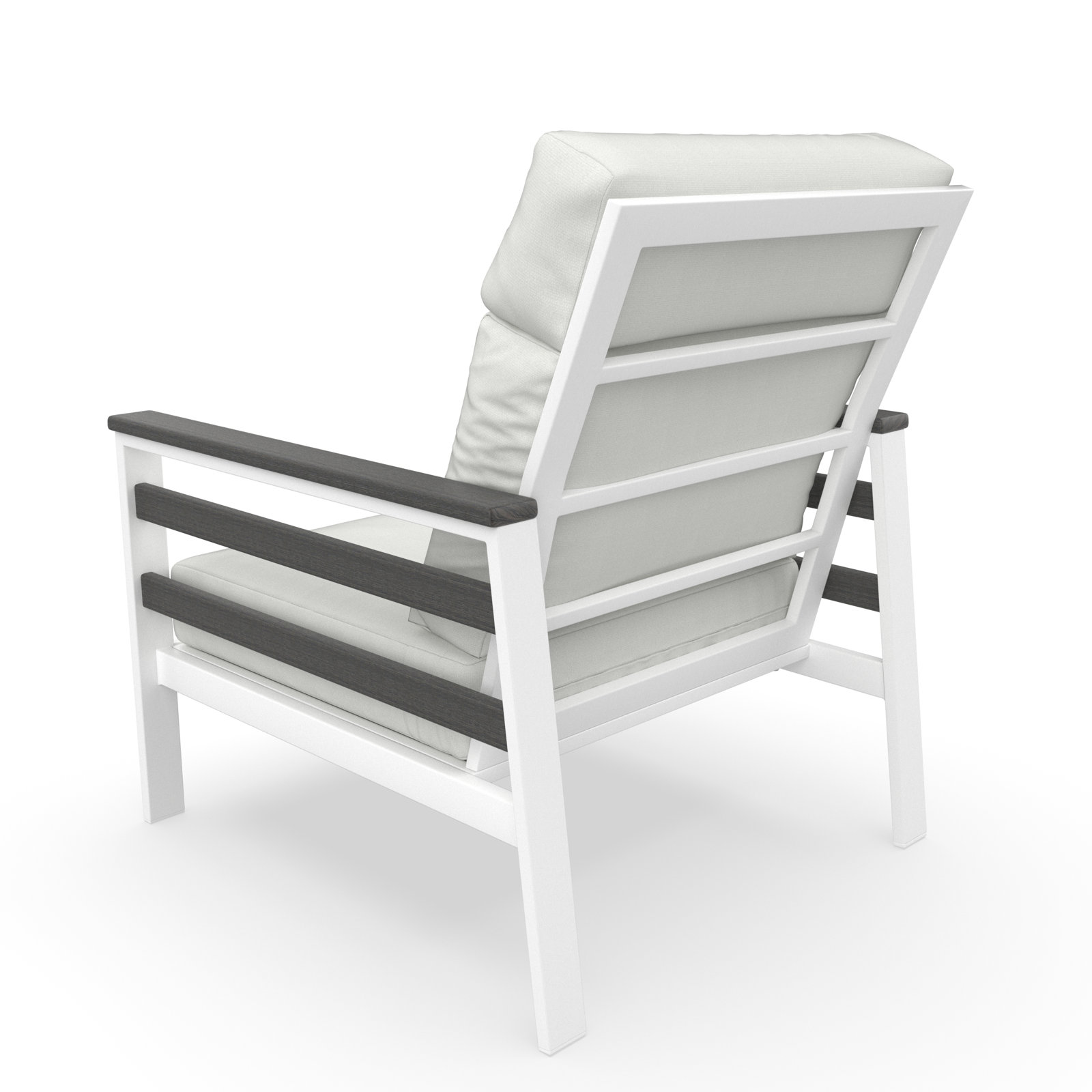 Townsend Sunbrella® Patio Lounge Chair, Canvas White