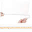 Séparateurs de tablettes transparents en acrylique pour organisation de placard