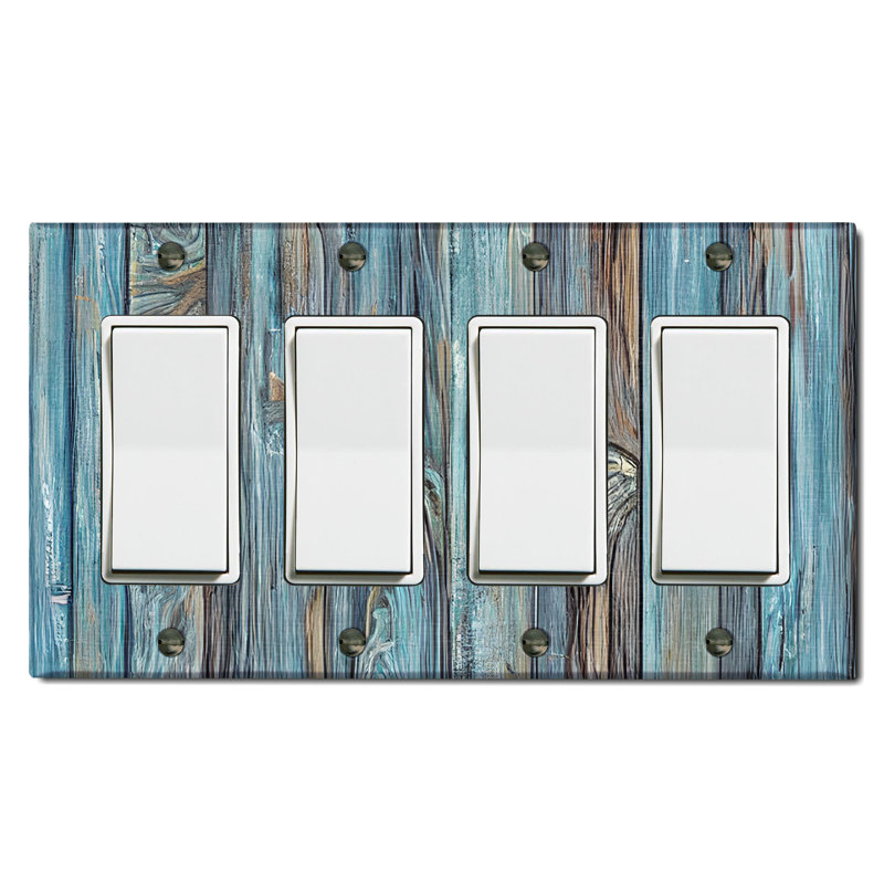 4 - Gang Rocker Standard Wall Plate
