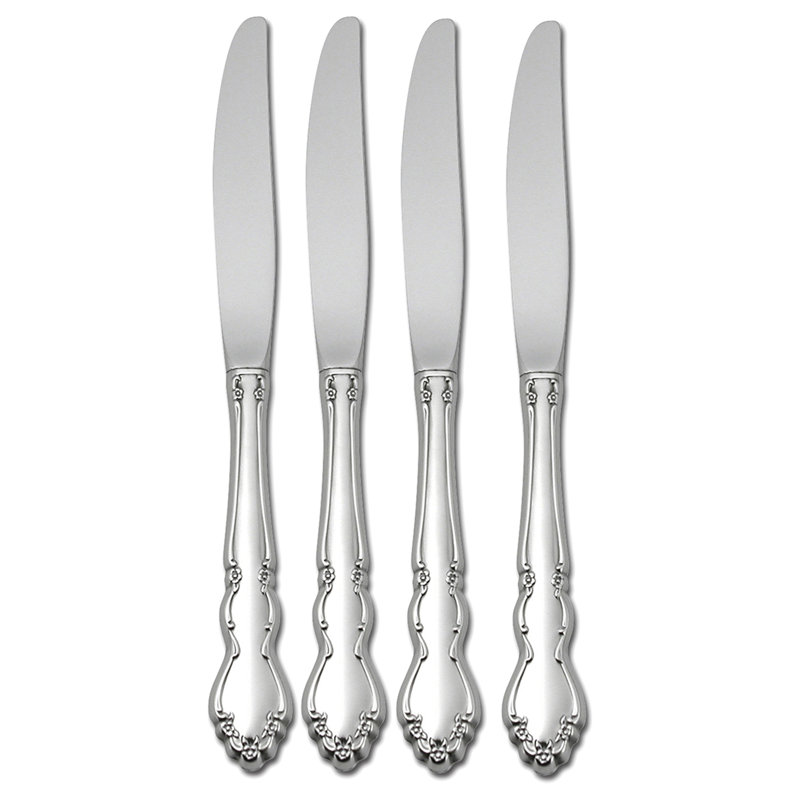 Oneida Dover Flatware Dinner Knives, 18/10 Stainless Steel
