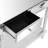 Colwell 31.89'' Glass Console Table