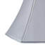 Ervine 36.5cm H Silk Bell Lamp Shade ( Screw On ) in Steel Grey
