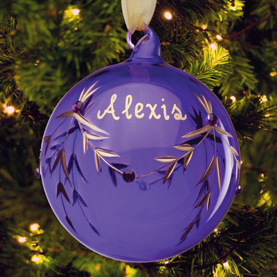 3'' Glass Ball Ornament