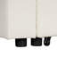 Canapé-lit modulaire rembourré en L 2 pièces avec roulettes et ports USB-408622573