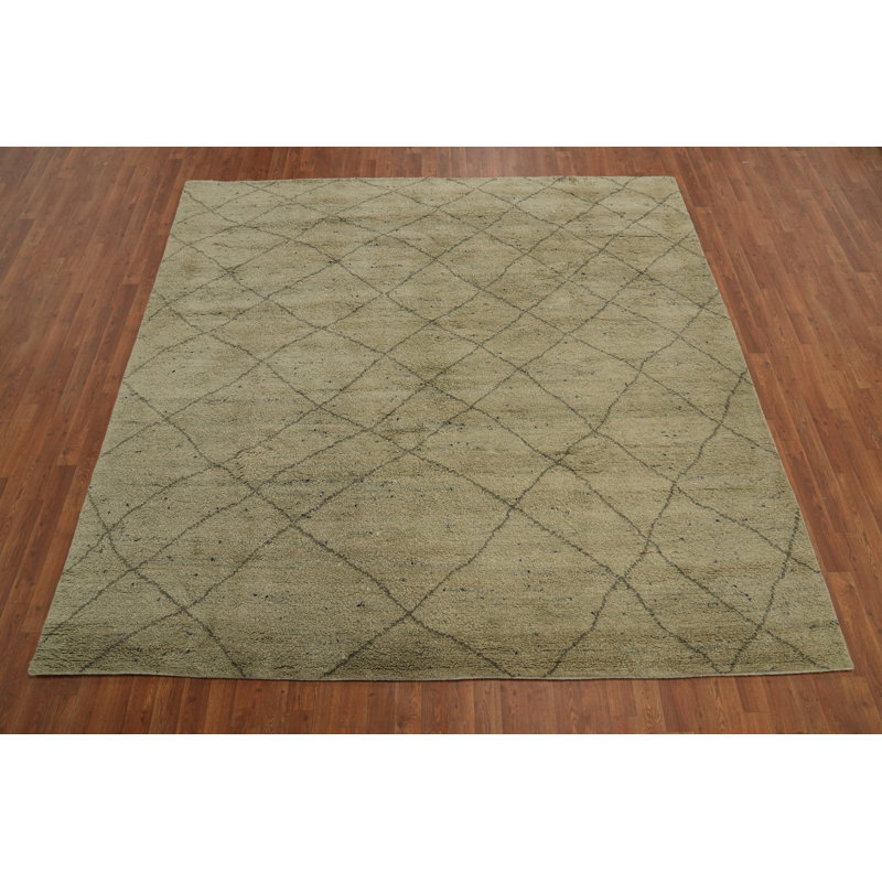 Trellis Moroccan Indian Area Rug 9x9