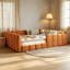 Lit de plancher en velours-231809905